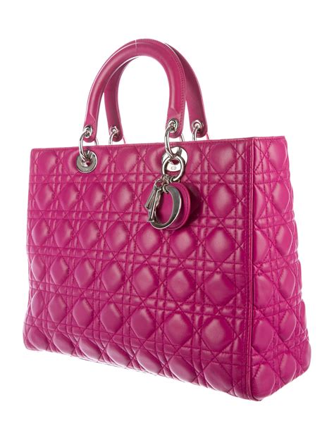 christian dior lady large bag.